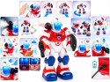 Robot zdalnie sterowany sterowany pilotem i gestami - para wodna RC0807