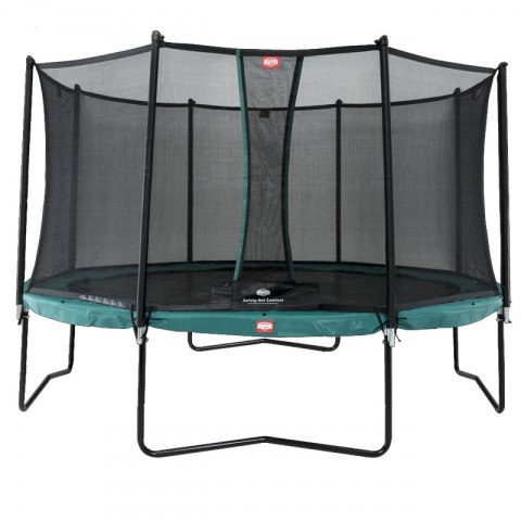 BERG Trampolina Champion 380 cm Twinspring Gold + Siatka Comfort + BIG Ogrodowa Fontanna GRATIS!