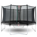 BERG Trampolina Favorit 430 cm Siatka Comfort + BIG Ogrodowa Fontanna GRATIS!