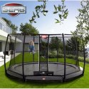 BERG Trampolina InGround Champion 330 cm z siatką Deluxe + BIG Ogrodowa Fontanna Gratis