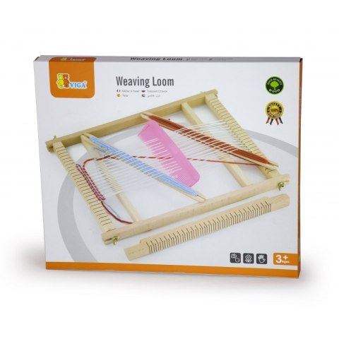 Drewniany Zestaw do tkania Viga Toys