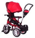 Rowerek Trójkołowy 6w1 T600 - obrotowe siedzisko YM-BT-12 RED