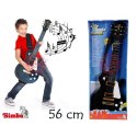 Simba Czarna Gitara Rockowa Ze Strunami Efekty Dźwiękowe