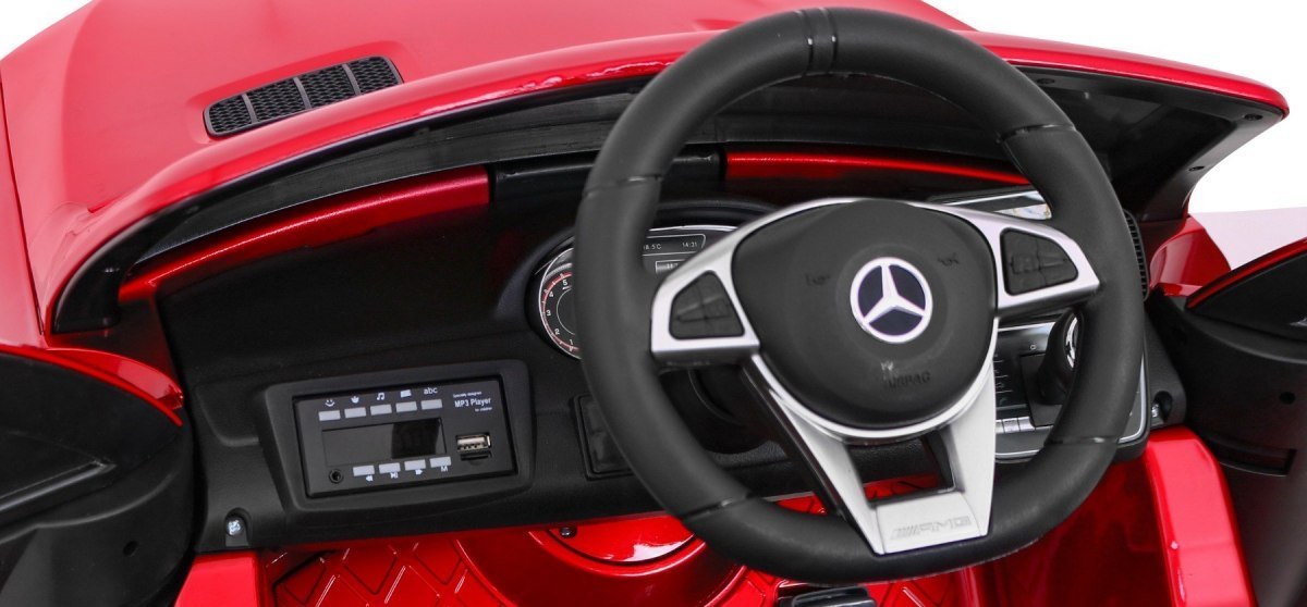 Pojazd Mercedes Benz GLE63 AMG Lakierowany Czerwony