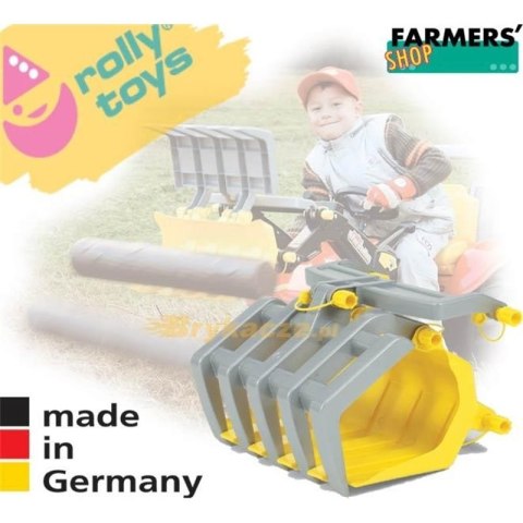 Rolly Toys Łyżka do Traktora Chwytak do Załadunku Drewna