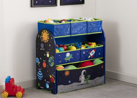 Komoda Organizer na zabawki Astronauta