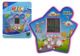 Gra Elektroniczna Kieszonkowa Tetris Gwiazdka Fioletowy