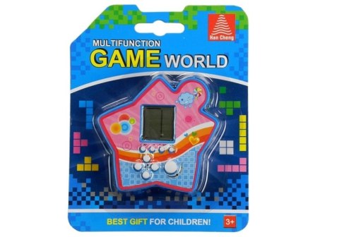 Gra Elektroniczna Kieszonkowa Tetris Gwiazdka Niebieski