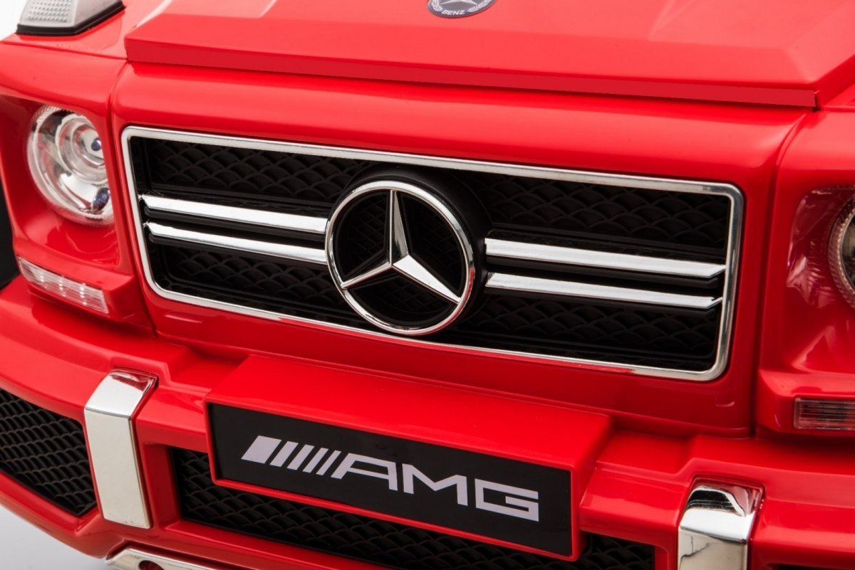 Pojazd Mercedes G63 6x6 Czerwony