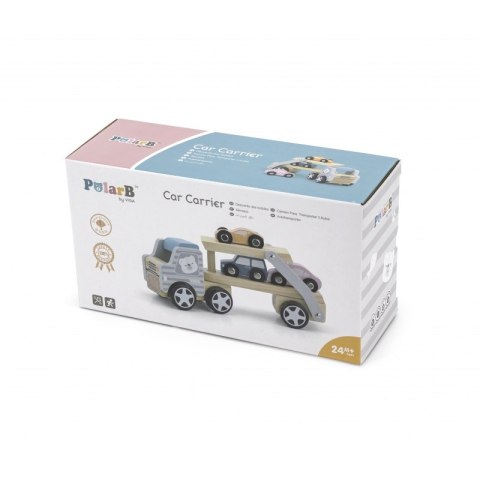 Drewniana laweta z samochodzikami Viga Toys PolarB