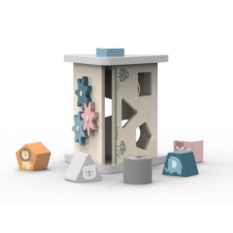 Drewniana piramidka edukacyjna - Sorter - VIGA - PolarB