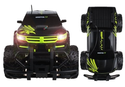 Ogromny Jeep Rampage R/C Czarny MONSTER TRUCK
