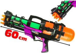 Duży Pistolet Karabin Broń Na Wodę Zasięg 6m 1,25 L 60 cm
