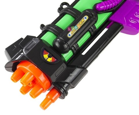 Duży Pistolet Karabin Broń Na Wodę Zasięg 6m 1,25 L 60 cm
