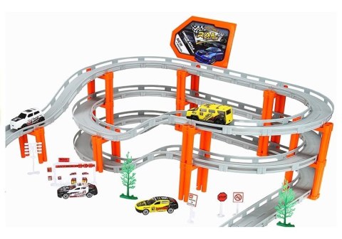 Tor Samochodowy Rail Racing Metalowe Autka 12km/h