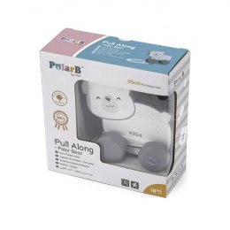 Viga Drewniany Miś Polarny do ciągnięcia - PolarB