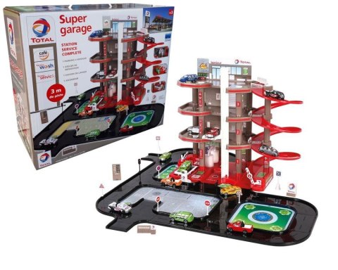 Wielopoziomowy parking, garaż MOCHTOYS stacja TOTAL 10901