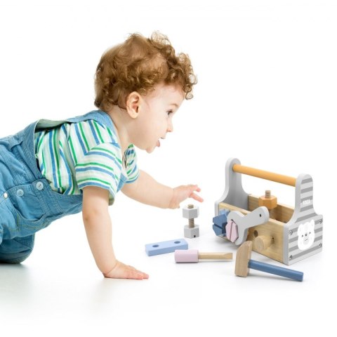 Viga Drewniana Skrzynka z Narzędziami - PolarB