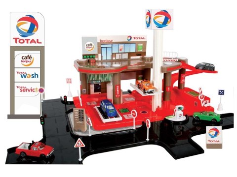 Wielopoziomowy parking, garaż MOCHTOYS stacja TOTAL 10898