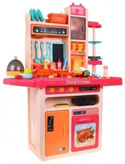 Ogromna multifunkcyjna kuchnia 65 el, znikopis, światło, dźwięk, woda,