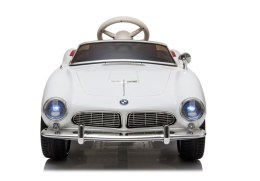 Auto na Akumulator BMW Retro Dla Dzieci Pilot Światło LED MP3 Białe