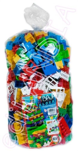 Klocki BAJA 400 elementów w worku