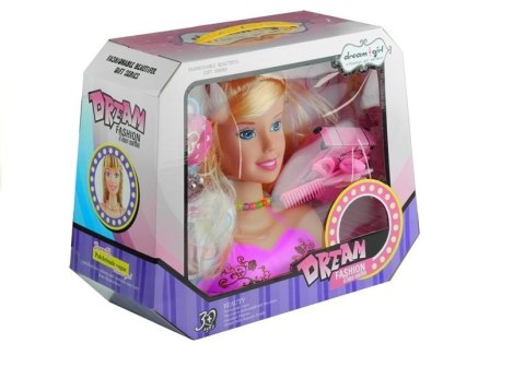 Głowa lalki do Stylizacji Makijażu Czesania