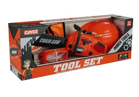 Piła Motorowa + Kask, Rękawice, Okulary