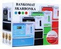 ATM Bankomat skarbonka Polskie nominały Duża Czerwony
