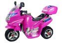 Motor Na Akumulator HC8051 Dla Dzieci Różowy Światła Led Dźwięki