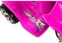 Motor Na Akumulator HC8051 Dla Dzieci Różowy Światła Led Dźwięki