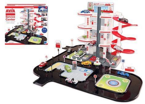 Wielopoziomowy parking, garaż MOCHTOYS stacja AVIVA 11340