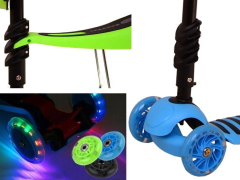 Hulajnoga Biedronka Push YM-SC-6 ŚWIECĄCE KOŁA