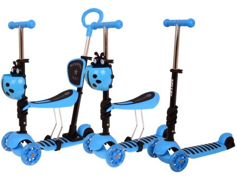 Hulajnoga Biedronka Push YM-SC-6 ŚWIECĄCE KOŁA