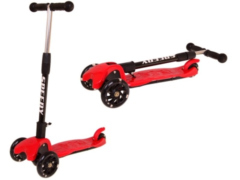 Hulajnoga balansowa ze składaną kierownicą YM-SCO ŚWIECĄCE KOŁA