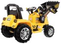 Pojazd Koparka Traktor Żółta
