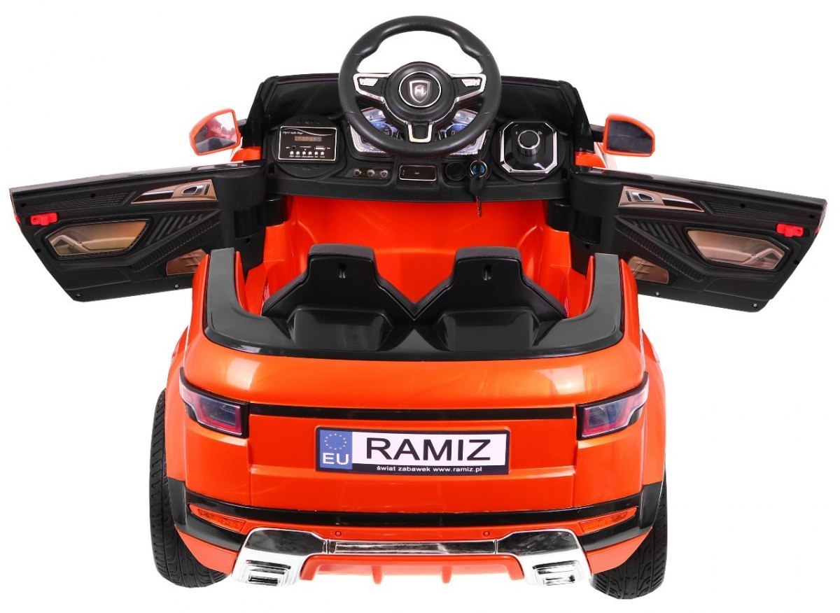 Pojazd Dla Dzieci Rapid Racer Pomarańczowy