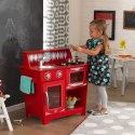 KidKraft Drewniana Kuchnia Klasyczna w kolorze czerwonym