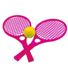 Różowe Rakietki Dla Dzieci Zestaw Tenis MOCHTOYS