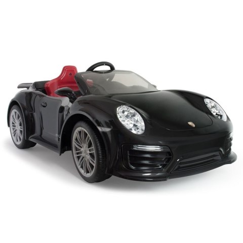 INJUSA Samochód elektryczny Porsche 911 Turbo S Special Edition Black 12V