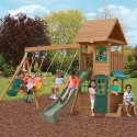 KidKraft Drewniany Plac Zabaw Windale Fort & Swing