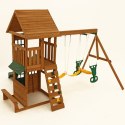 KidKraft Drewniany Plac Zabaw Windale Fort & Swing