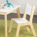 KidKraft Drewniany stolik + 2 krzesełka