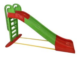 Największa solidna zjeżdżalnia dla dzieci 243 cm 014550/03 ( czerwono/zielona)