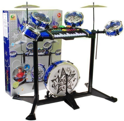 Ogromna Perkusja dla Dziecka 5 Bębnów Keyboard