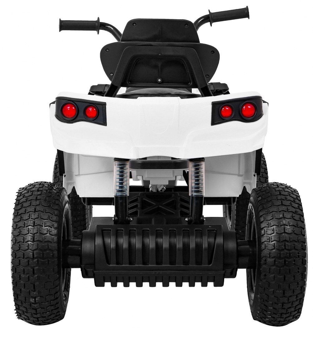 Pojazd Quad ATV Pompowane Koła Biały